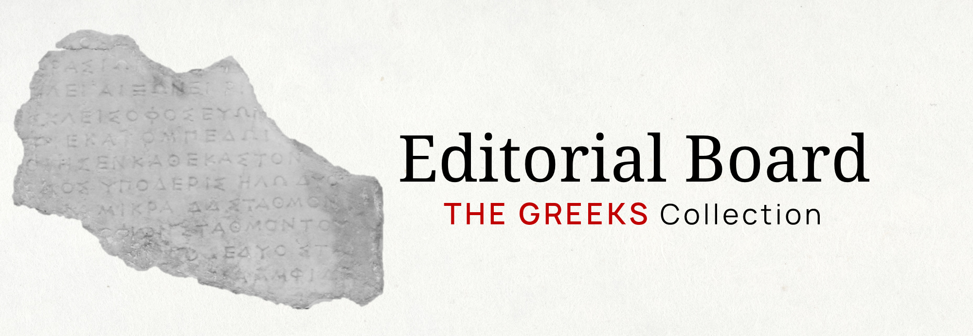 Editorial Board Banner
